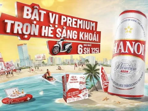 Bùng nổ mùa hè 2025 cùng Hanoi Premium với Chương trình “Bật Vị Premium - Trọn Hè Sảng Khoái"