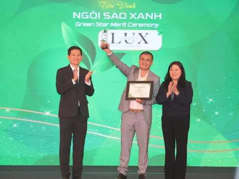 LuxGroup được vinh danh Doanh nghiệp Ngôi Sao Xanh 2025