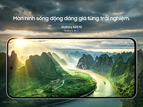 Samsung giới thiệu Galaxy S25 FE: Trợ thủ công nghệ đáng giá cho những hành trình khám phá