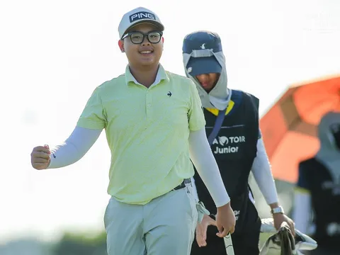 VGA Junior Tour 2025 Race to TaylorMade: Nguyễn Quang Đại dẫn đầu sau ngày thi đấu đầu tiên tại chặng 4