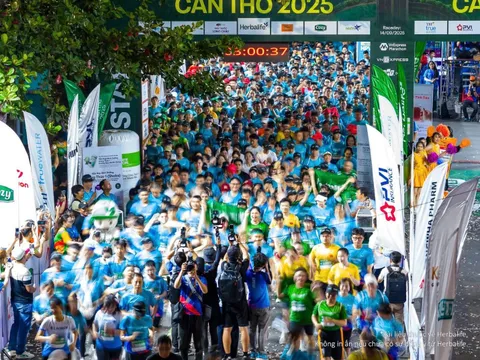 VnExpress Marathon Cần Thơ 2025: Khuyến khích lối sống năng động
