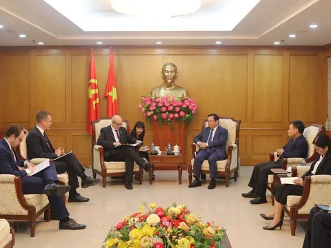 Đặc phái viên Thương mại của Chính phủ Anh thăm Việt Nam, tăng cường quan hệ kinh tế và đối tác chiến lược