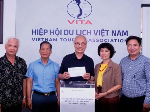 Hiệp hội Du lịch Việt Nam phát động ủng hộ các doanh nghiệp du lịch bị thiệt hại do ảnh hưởng của cơn bão số 11