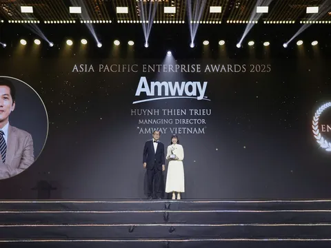 Tổng Giám đốc Amway Việt Nam Huỳnh Thiên Triều – Doanh nhân xuất sắc Châu Á 2025