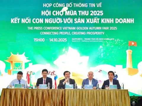 Hội chợ Mùa Thu 2025 “Siêu 6 nhất” – động lực kích cầu tiêu dùng và du lịch nội địa