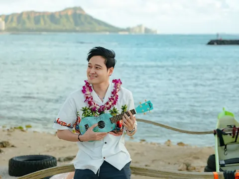 Theo dấu phim “Lilo & Stitch”, ca sĩ Quang Vinh khám phá Hawaii đầu năm 2026