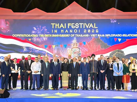 Nhịp đập Thái Lan tại Hà Nội 2026: Không gian sáng tạo tôn vinh 50 năm hữu nghị Việt - Thái