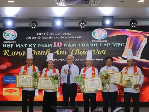 Kỷ niệm 10 năm thành lập Liên chi hội Đầu bếp chuyên nghiệp ĐBSCL: Hành trình nâng tầm ẩm thực miền Tây
