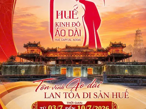 Tuần lễ Áo dài Huế 2026: Tôn vinh di sản, lan tỏa thương hiệu “Huế - Kinh đô Áo dài”