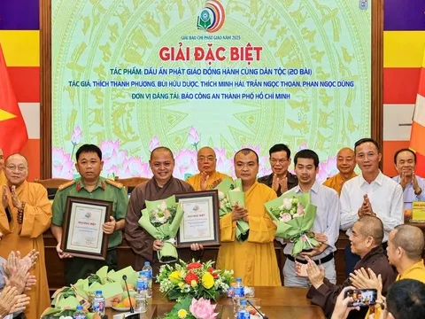 Lan tỏa tinh thần “Tốt đạo - Đẹp đời” qua Giải Báo chí Phật giáo năm 2025