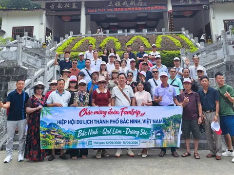 Hiệp hội Du lịch Bắc Ninh mở rộng kết nối du lịch với Quế Lâm – Dương Sóc (Trung Quốc)