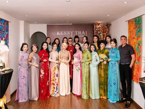 NTK Kenny Thái mở không gian mới, kể chuyện văn hóa Việt qua tà áo dài