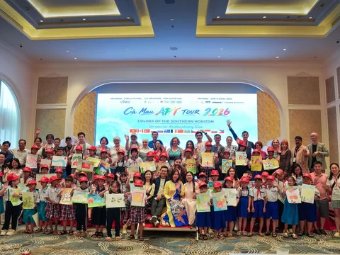 CÀ MAU ART TOUR 2026: KHI NGHỆ THUẬT VẼ NÊN ƯỚC MƠ NƠI ĐỊA ĐẦU CỰC NAM