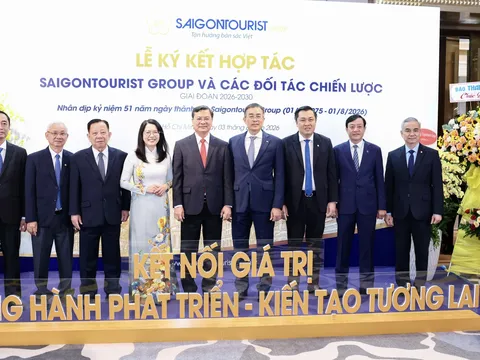 Saigontourist Group được vinh danh giải thưởng “Thương hiệu Việt lan tỏa bản sắc của năm”