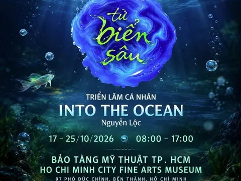 Triển lãm nghệ thuật “Từ Biển Sâu – Into The Ocean” của họa sĩ Nguyễn Lộc có gì?