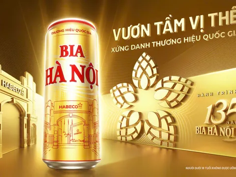 Bia Hà Nội ra mắt lon Sleek 330ml, làm mới diện mạo trên hành trình hơn 135 năm giữ vị thế thương hiệu quốc gia