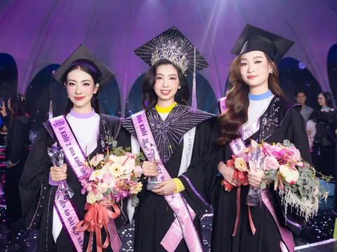 Nữ sinh Đại học Y Hà Nội đăng quang Hoa khôi Sinh viên Việt Nam 2024, trầm trồ trước vương miện độc lạ