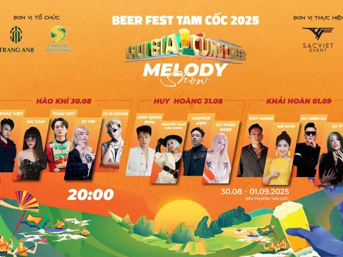 BEER FEST TAM CỐC 2025 – ĐIỂM HẸN ẨM THỰC, ÂM NHẠC VÀ VĂN HÓA TẠI NINH BÌNH