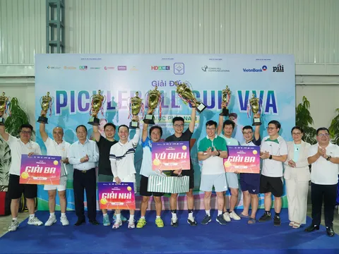 Công ty Cổ phần Thẩm định giá Đồng Nai (Donava) đồng hành cùng Giải đấu Pickleball Cup VVA khu vực phía Nam 2026