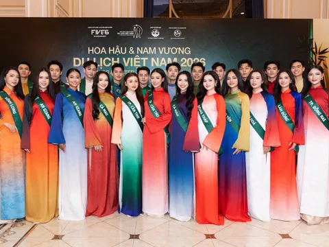 Top 50 Hoa Hậu - Nam Vương du lịch Việt Nam 2026 chính thức lộ diện