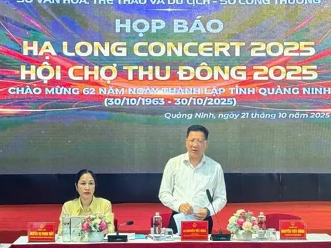 Tỉnh Quảng Ninh tổ chức Concert Hạ Long 2025: “Hào khí Di sản - Bừng sáng tương lai”