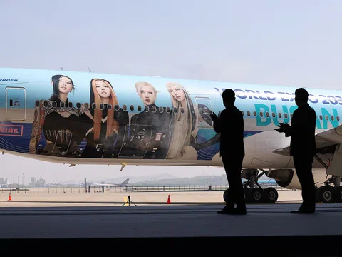 Korean Air ra mắt máy bay in hình BLACKPINK nhằm vận động World EXPO 2030 Busan