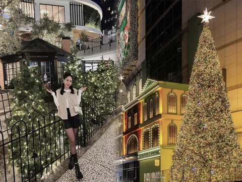 Nhộn nhịp những con phố tràn ngập sắc màu Giáng sinh trên thế giới 2023