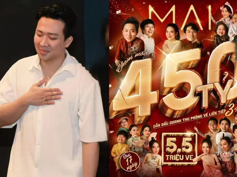Trấn Thành nói gì khi Mai vượt qua “Bố già" trở thành phim chiếu rạp ăn khách thứ hai trong lịch sử điện ảnh Việt
