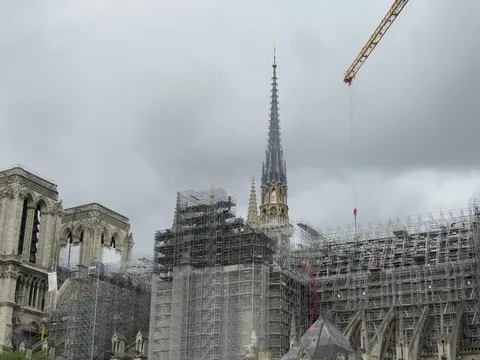 Nhà thờ Đức Bà Paris tròn 5 năm sau vụ cháy