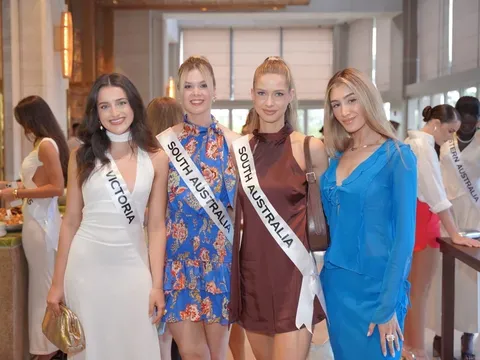 Các thí sinh hoa hậu Hoàn vũ Úc sang Việt Nam trải nghiệm quảng bá du lịch Hội An