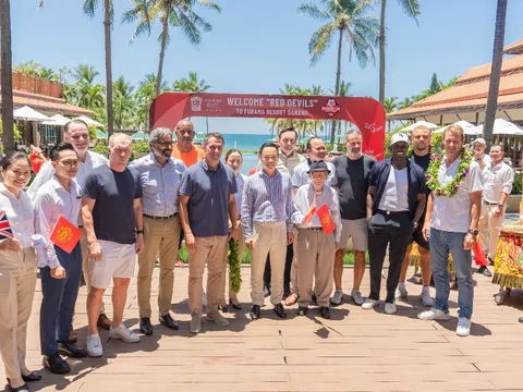 Đón tiếp huyền thoại MU, một resort Đà Nẵng ghi dấu ấn bằng công nghệ AI tiên tiến