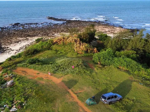 Bí kíp cắm trại ở "resort thiên nhiên" Cửa Tùng của Travel blogger Thu Hằng
