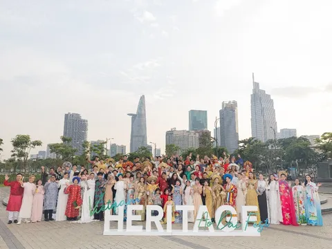 Vietnam Heritage Áo Dài Fest mùa 3: Dấu ấn di sản trên tà áo Việt