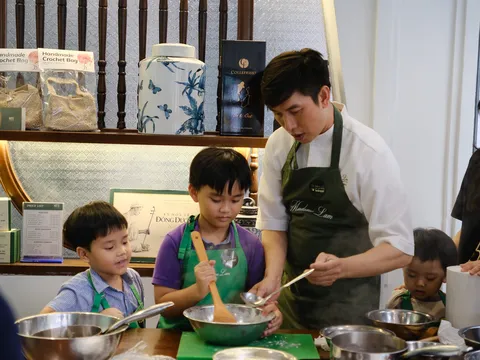 Hành trình giáo dục ẩm thực cho trẻ em kết hợp gây quỹ cùng Madame Lam