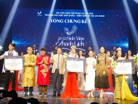 Trải nghiệm đời sống nghệ thuật trẻ tại Chung kết Sinh viên Thanh lịch 2025–2026