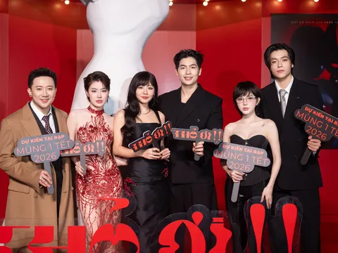 Văn Mai Hương hội ngộ dàn Em Xinh trong phim Tết mới của Trấn Thành