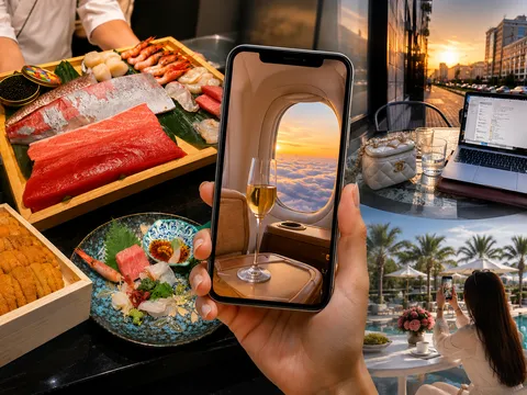 Giữa thật và ảo: Điều gì đứng sau cơn sốt mua ảnh check-in hạng sang?