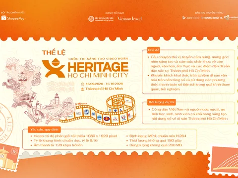 Thể lệ tham gia cuộc thi sáng tạo video ngắn Heritage Ho Chi Minh City