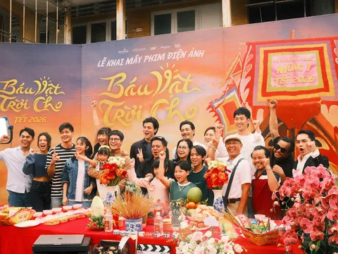 Lễ khai máy phim tết 2026 “Báu vật trời cho” – màn khởi đầu đầy cảm xúc của dàn sao Việt