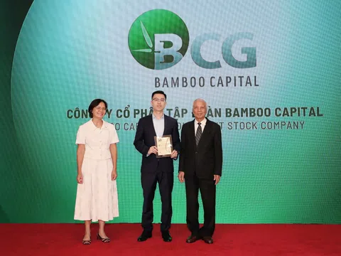 Tập đoàn Bamboo Capital nhận giải thưởng doanh nghiệp phát triển bền vững