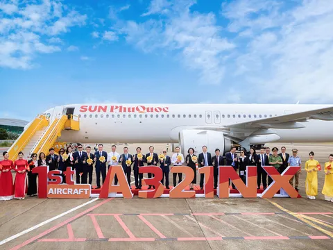 Sun PhuQuoc Airways đón Airbus A321NX đầu tiên trong loạt 8 tàu bày, dự kiến bay trong tháng 11