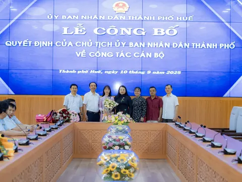 Thành phố Huế có tân Phó Giám đốc Sở Du lịch