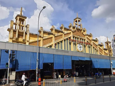 Chợ Tân Định được công nhận di tích kiến trúc nghệ thuật cấp thành phố