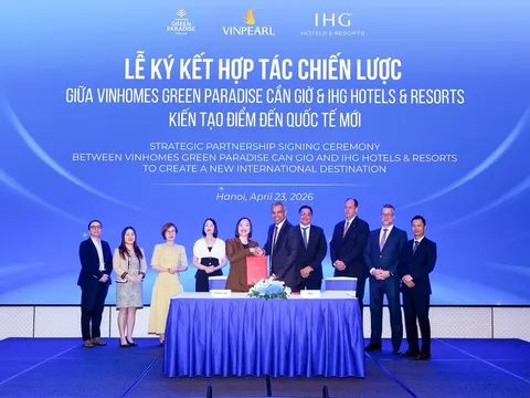 IHG đưa 4 thương hiệu khách sạn quốc tế đến Vinhomes Green Paradise Cần Giờ