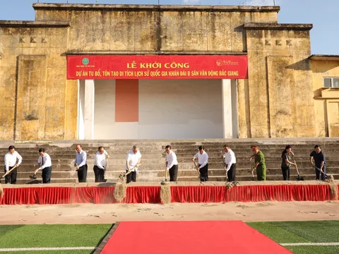T&T Group tài trợ 15 tỷ đồng tu bổ di tích sân vận động Bắc Giang