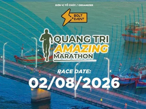 Giải “Quang Tri Amazing Marathon” và “Aqua Warriors Quang Tri 2026” - Giải đấu mang đến trải nghiệm độc đáo khi kết hợp giữa thi đấu thể thao và khám phá vẻ đẹp hoang sơ, kỳ vĩ của thiên nhiên miền Trung