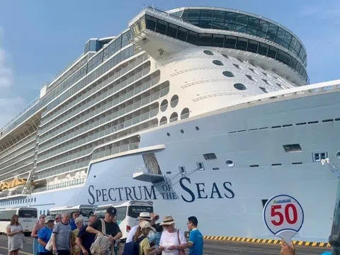 Hơn 4.000 khách quốc tế đến Bà Rịa – Vũng Tàu bằng siêu tàu du lịch