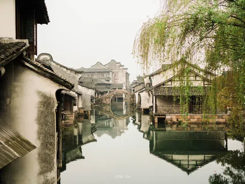 Ngất ngây trước vẻ đẹp của cổ trấn nghìn năm tuổi ở Trung Quốc