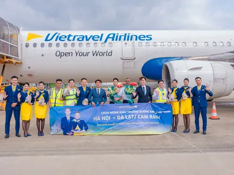 Vietravel Airlines đã chính thức khai thác đường bay nội địa kết nối từ Hà Nội đến Cam Ranh và Đà Lạt