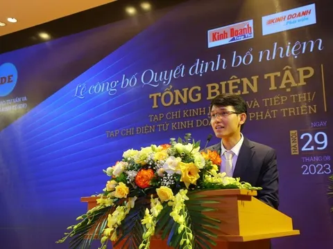 Nhà báo Bùi Văn Khương làm Tổng biên tập Tạp chí Kinh doanh và Phát triển